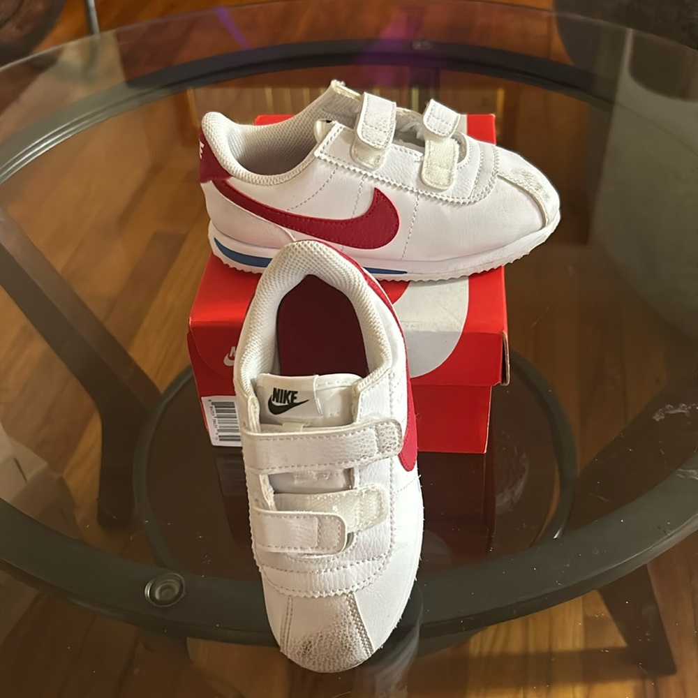 Nike Cortez Basic white and red